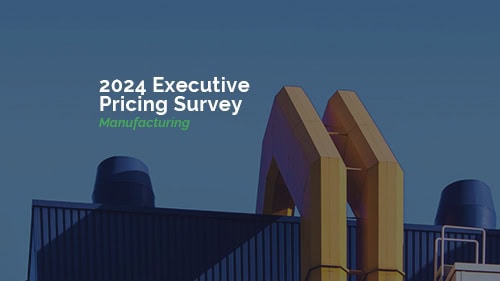 Manufacturing - 2024 Executive Pricing Survey